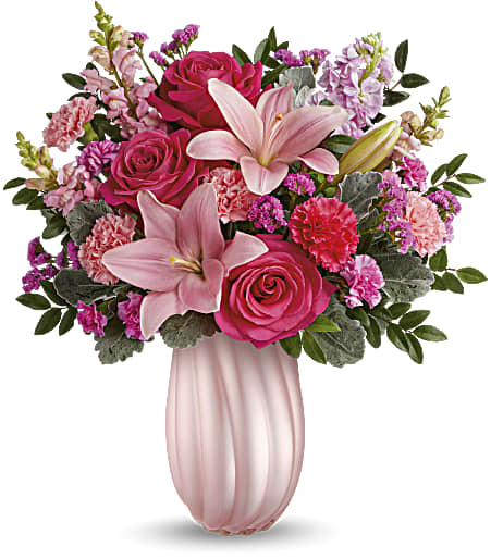 Rosey Swirls bouquet